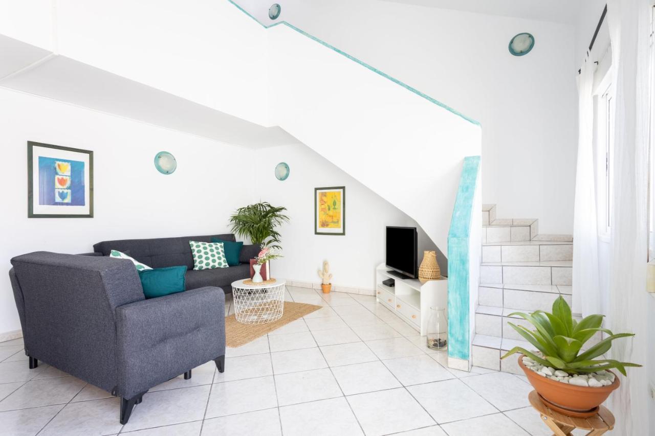 Casa Naranja - Heated Pool - Bbq - Terrace - Free Wifi - Child & Pet-Friendly - 3 Bedrooms - 6 People Poris de Abona Eksteriør bilde
