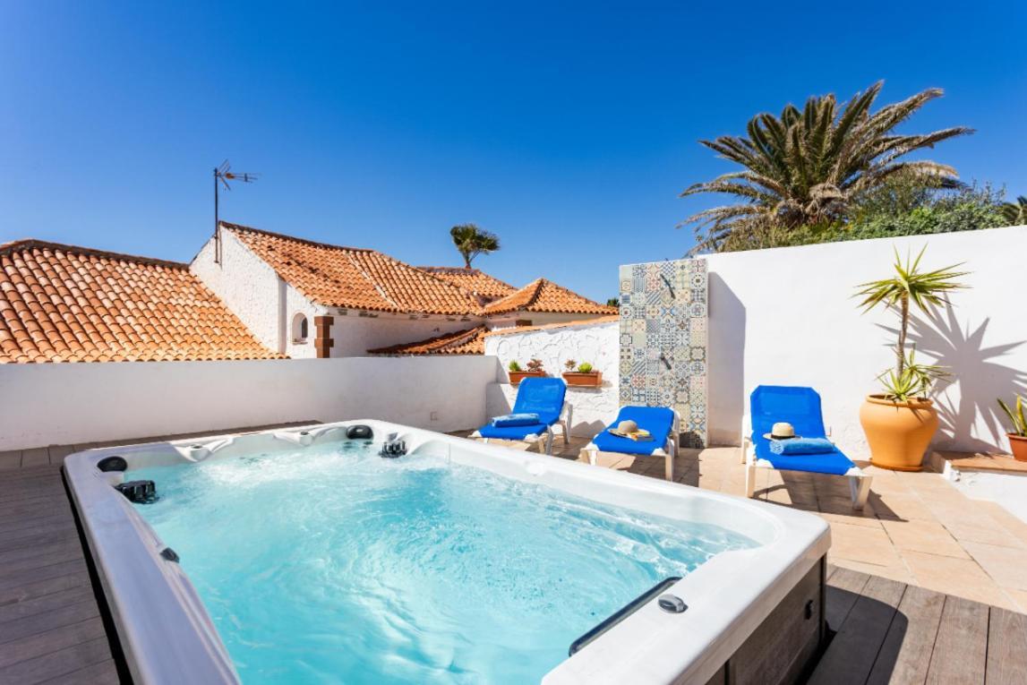 Casa Naranja - Heated Pool - Bbq - Terrace - Free Wifi - Child & Pet-Friendly - 3 Bedrooms - 6 People Poris de Abona Eksteriør bilde
