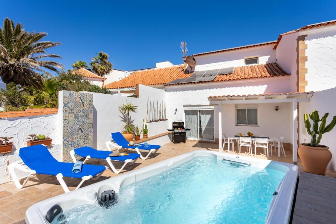 Casa Naranja - Heated Pool - Bbq - Terrace - Free Wifi - Child & Pet-Friendly - 3 Bedrooms - 6 People Poris de Abona Eksteriør bilde
