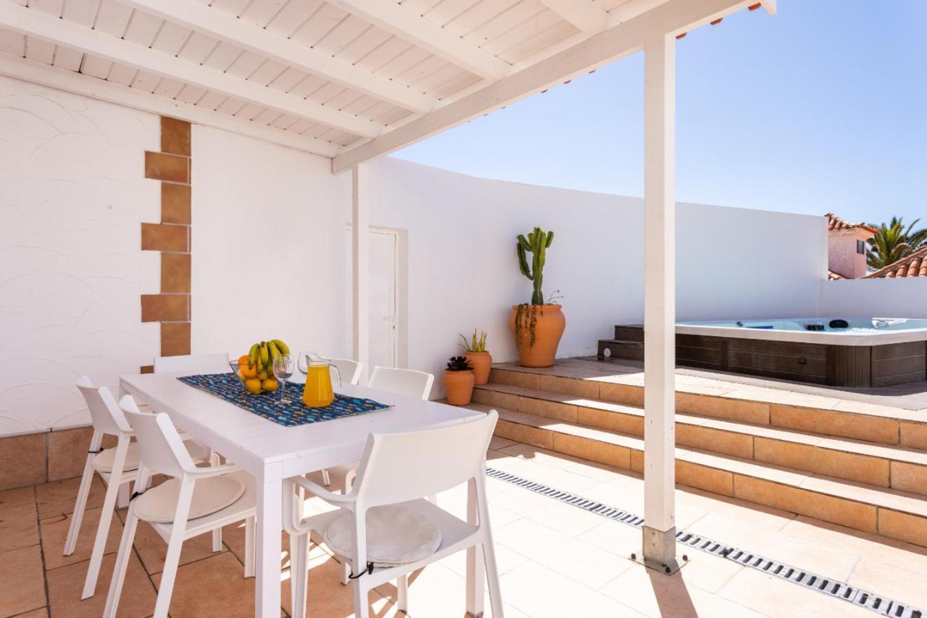 Casa Naranja - Heated Pool - Bbq - Terrace - Free Wifi - Child & Pet-Friendly - 3 Bedrooms - 6 People Poris de Abona Eksteriør bilde